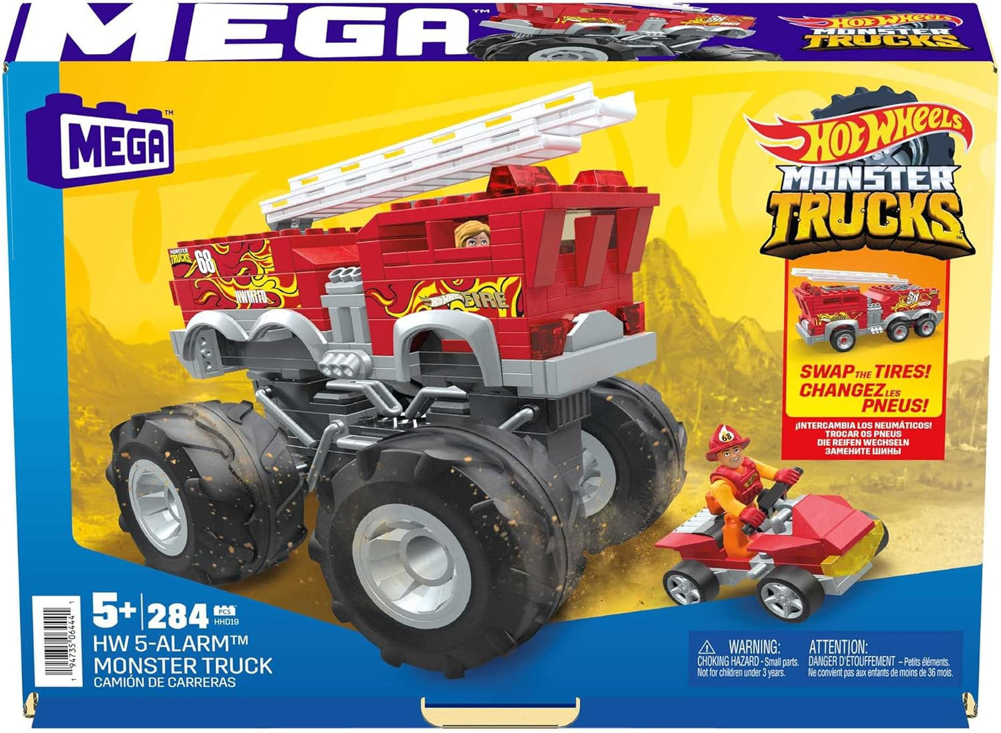 Mega HW 5 Alarm Monster Truck