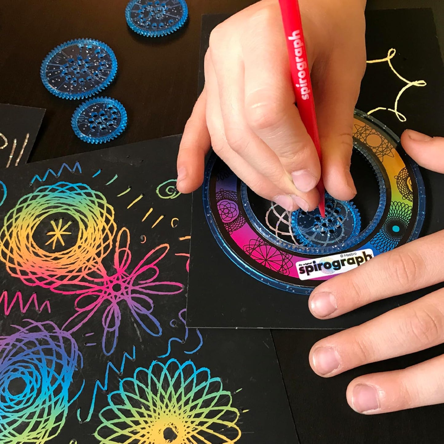 Spirograph Scratch & Shimmer