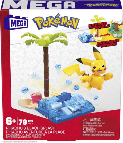 MEGA MBX Pokemon Beach Blast Pikachu