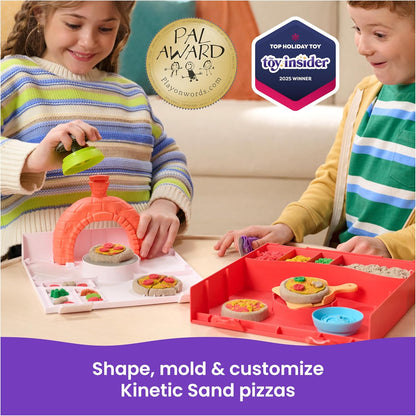 Kinetic Sand Squish Pizza Playset