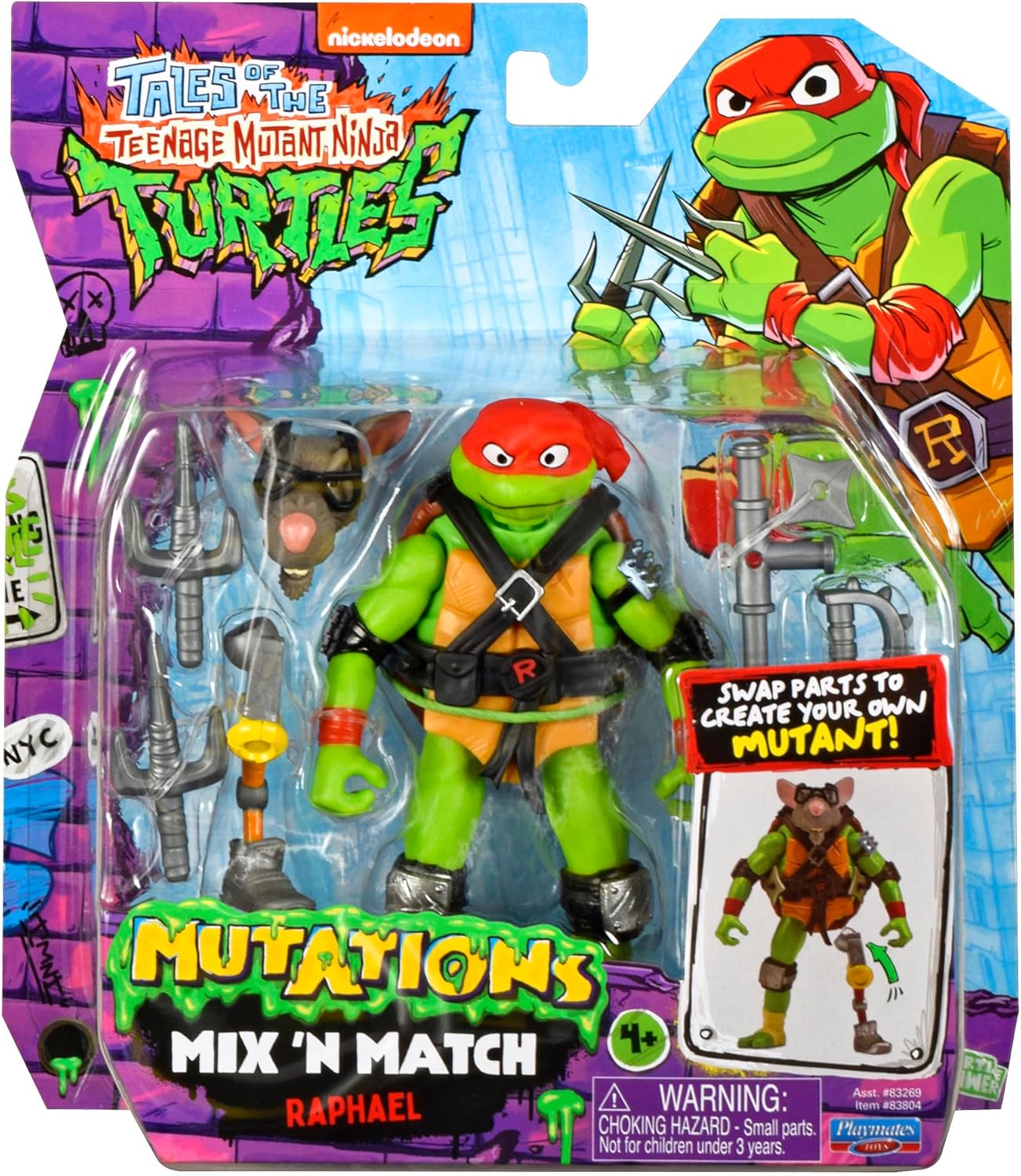 TMNT Tales of the TMNT Mix N Match Raphael (Playmates)