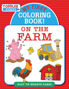 My First Coloring Book On the Farm
