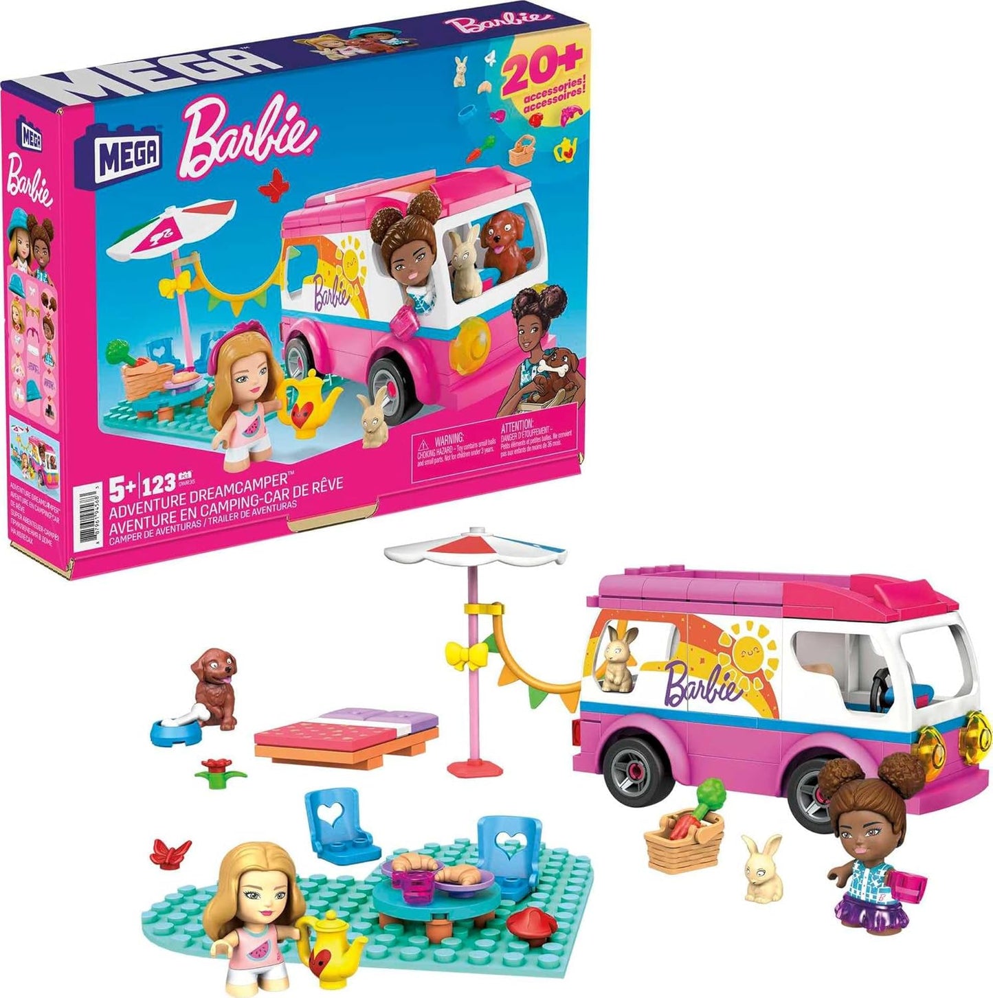 MEGA Barbie Convertible Beach Adventure