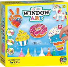 Rainbow Sprinkles Easy Sparkle Window Art