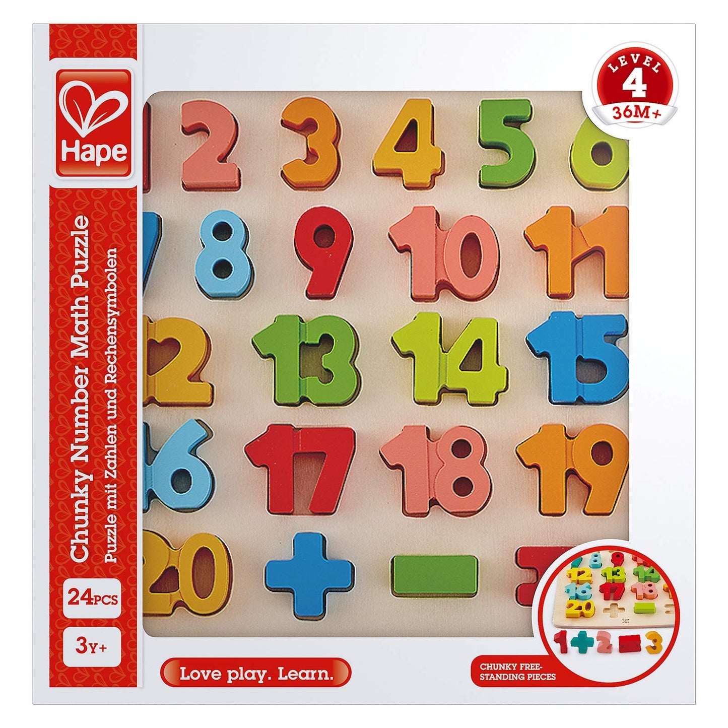 Chunky Number Math Puzzle
