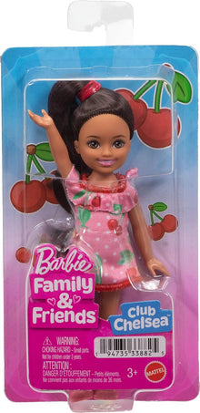 Barbie Club Chelsea Pink Cherry Dress