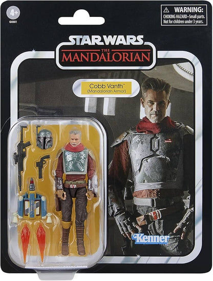 Star Wars The Vintage Collection Cobb Vanth (Mandalorian Armor) Deluxe 3 3/4-Inch Action Figure