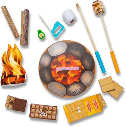 Let's Explore Campfire S'mores Play Set