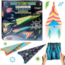 Stunt Squadron Neon Glow Paper Airplanes