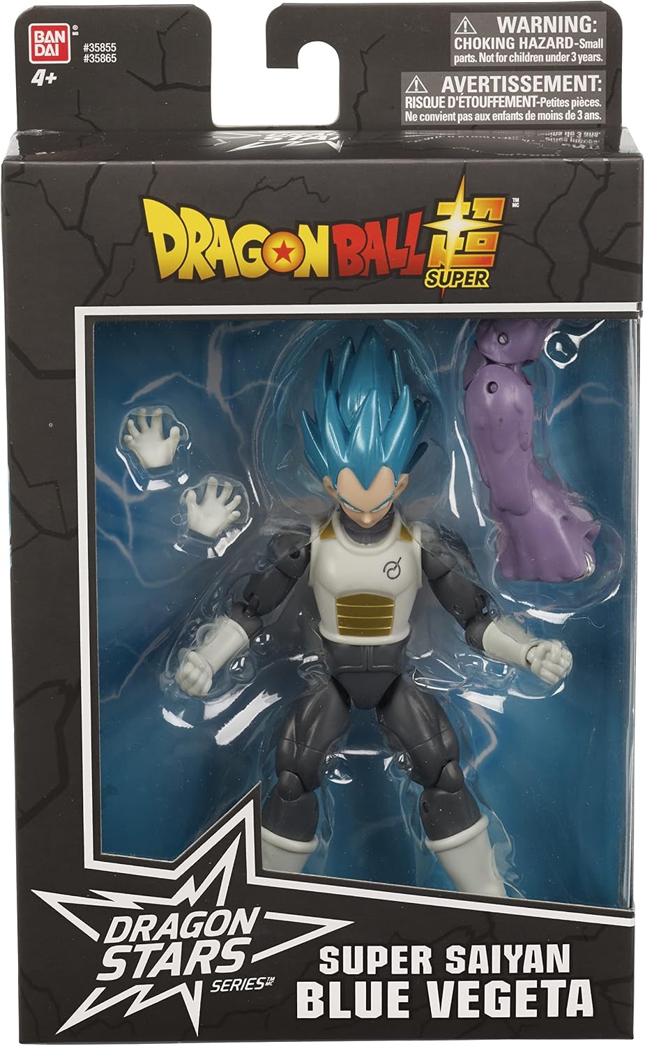 Dragon Ball Dragon Stars Super Saiyan Blue Vegeta Version 2 Action Figure