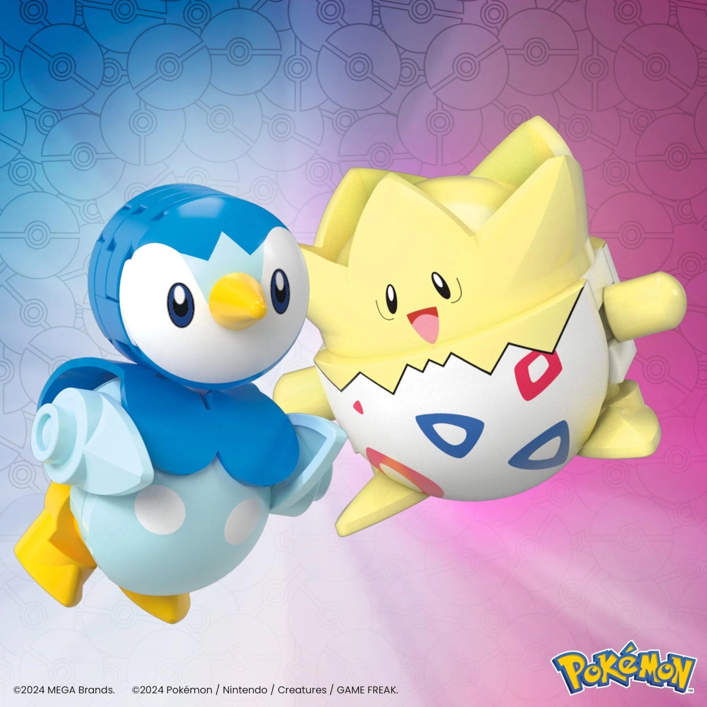 MEGA Pokemon - Piplup & Togepi