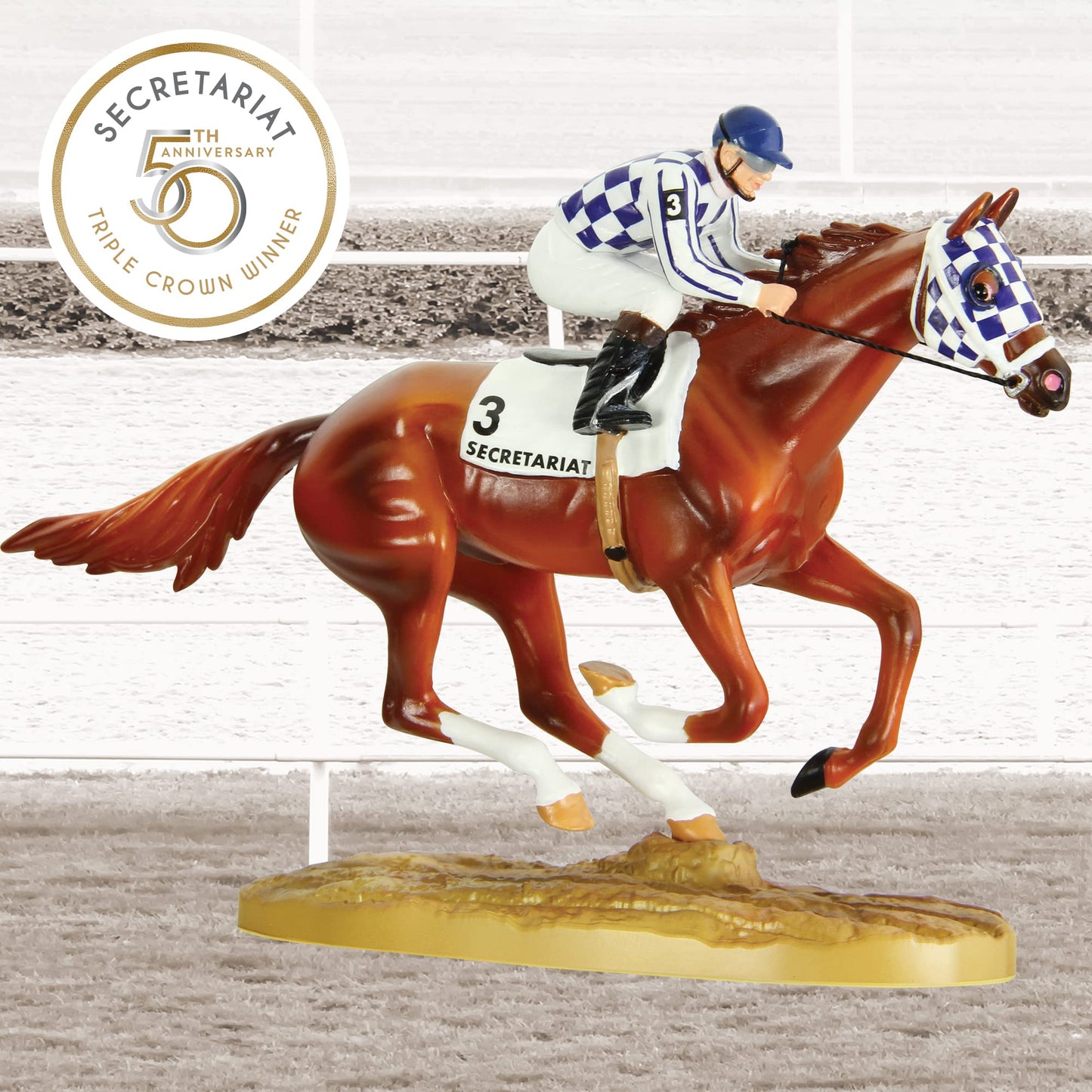 Secretariat 50th Anniversary Figurine