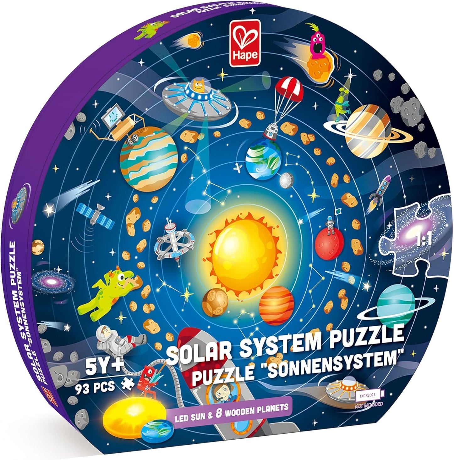 Solar System Puzzle (93 Pieces)