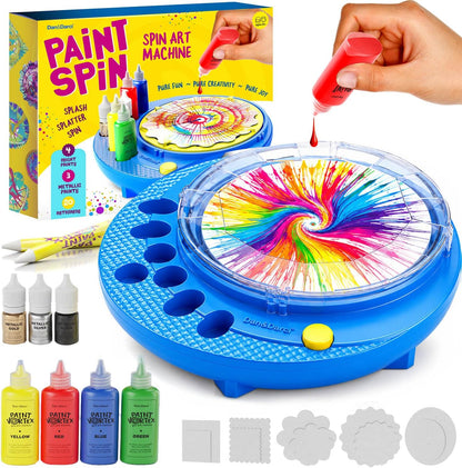 Spin Art Machine Kit - Paint Spiral Station Center