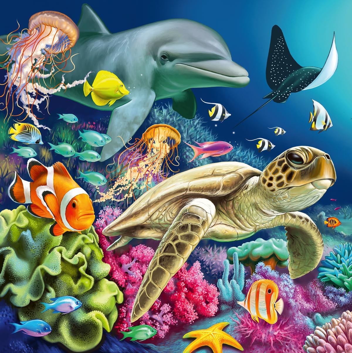 Underwater 3x49 Pc Puzzle
