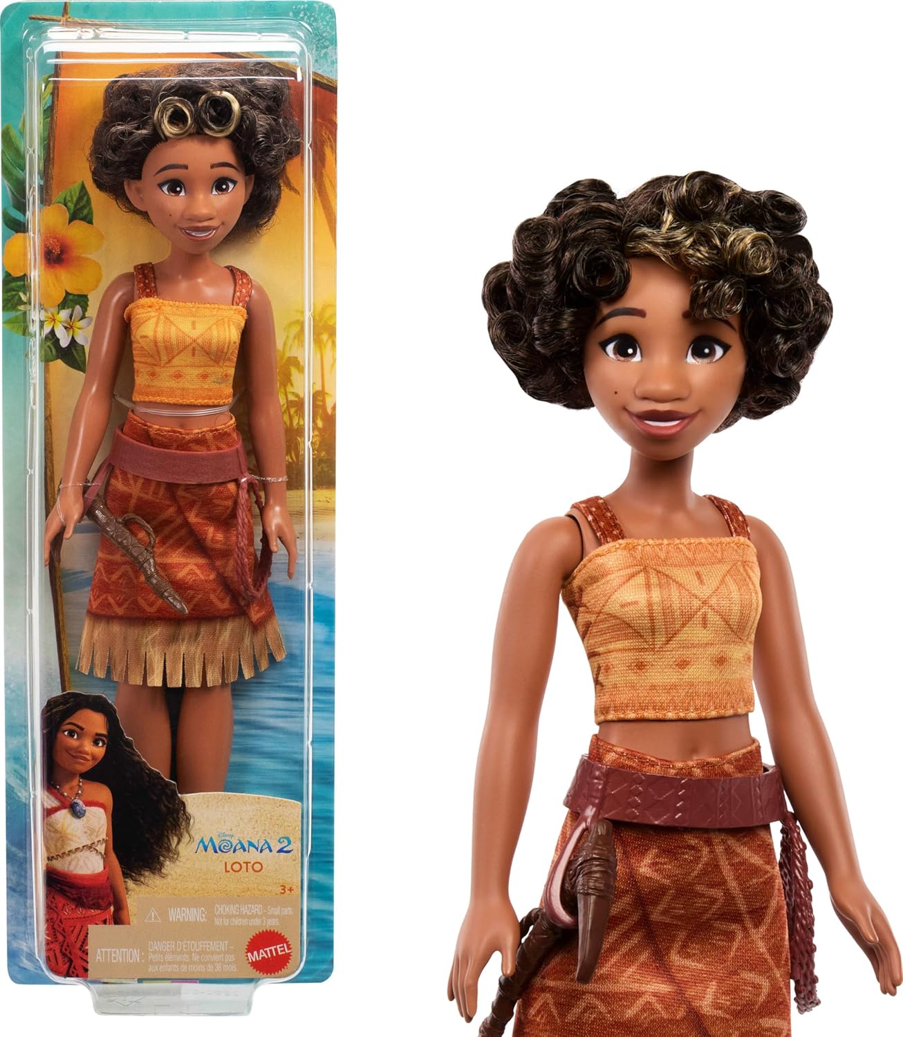 Disney Princess Moana 2 Loto Core Doll