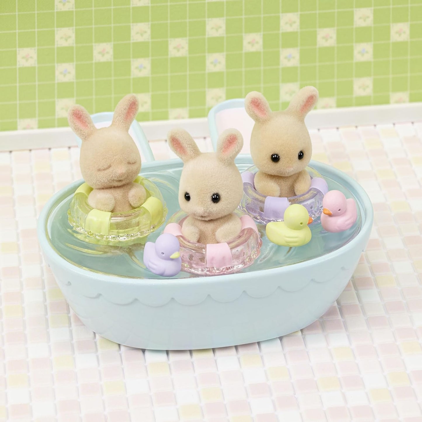 Triplets Baby Bathtime Set - Calico Critters