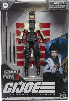 GI Joe Classified Series Snake Eyes Movie Akiko #18 (E8346)