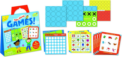 Take-a-Long Games Sticker Tote