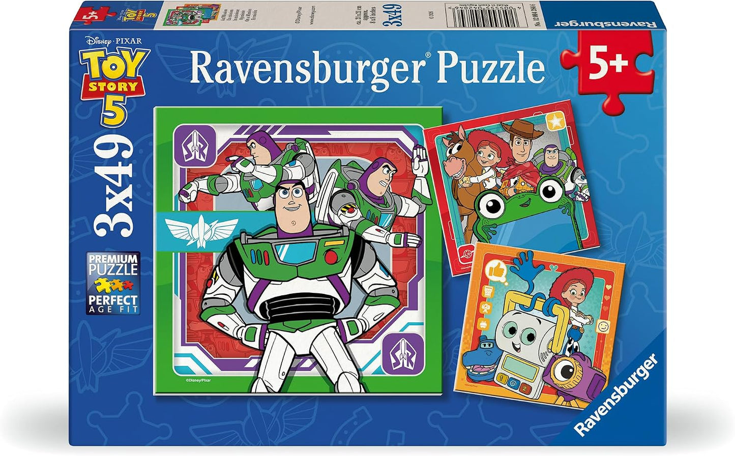 Toy Story 5 3x49pc Puzzle