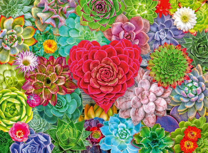 Succulent Love 500 Pc Puzzle