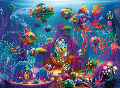 Aliens Ocean 150pc