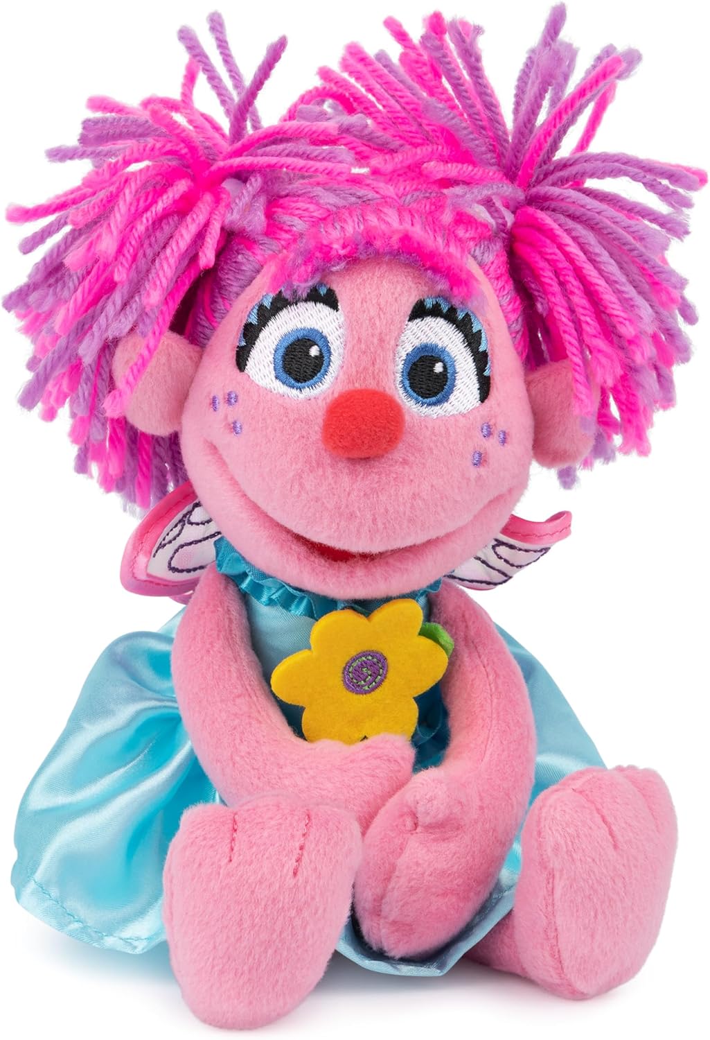 Gund Sesame Street Abby Cadabby with Flowers 11in