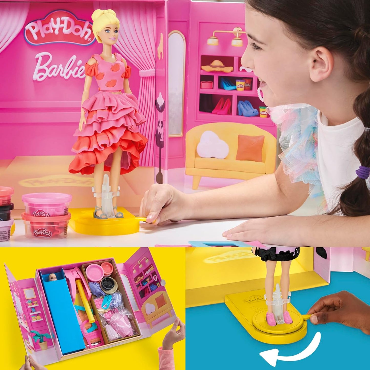 Barbie Play-Doh Designer Fashion Show Set
