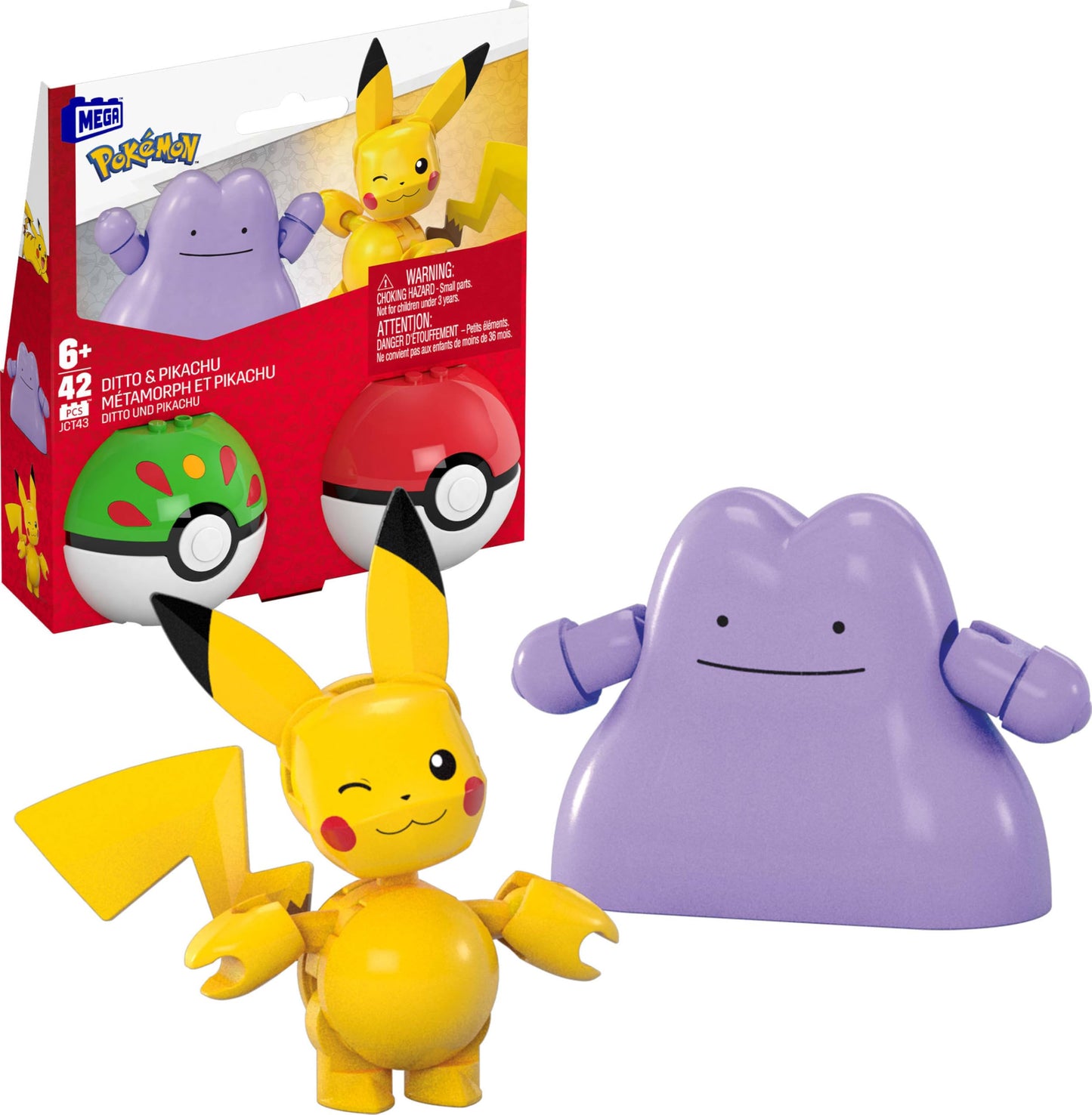 MEGA Pokemon - Pikachu & Ditto