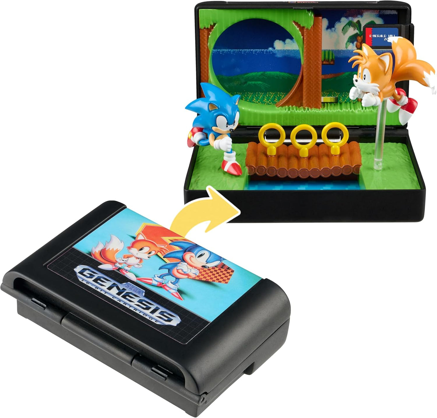 Console Heroes Sonic 2 Emerald Hill Zone Diorama