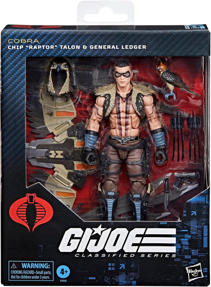 GI Joe Classified Chip Raptor Talon and General Ledger #139 (F9245)