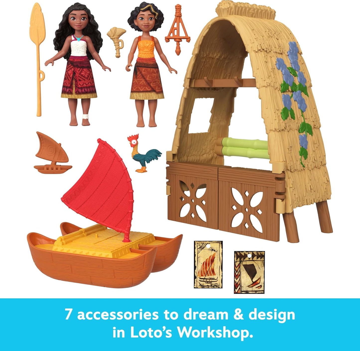 Disney Princess Moana 2 Moana & Loto's Workshop