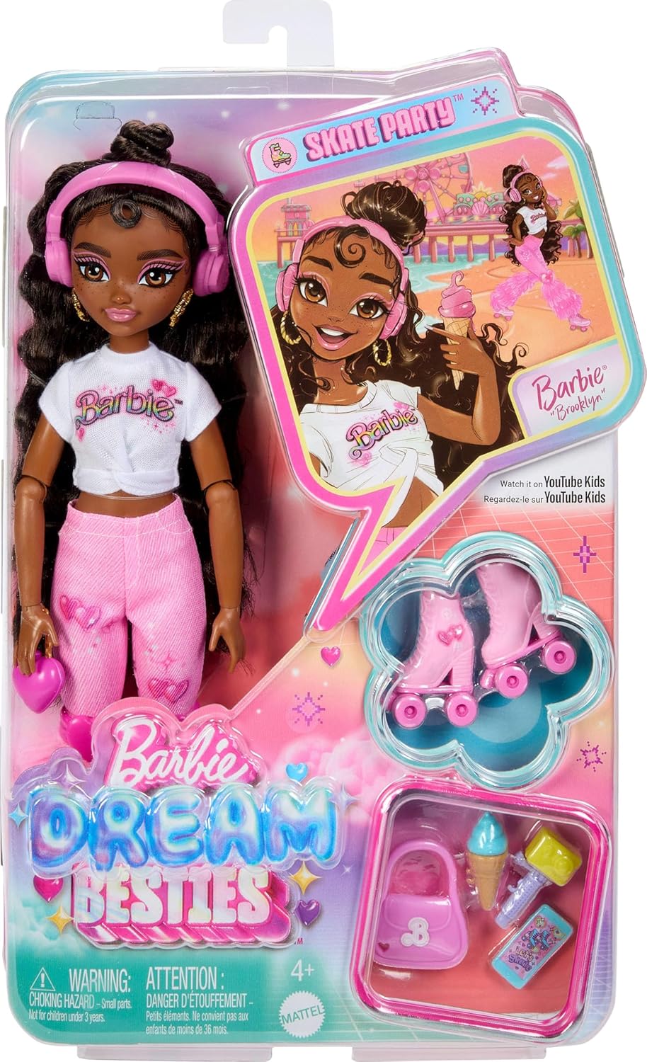 Barbie Dream Besties Roller Skating Brooklyn