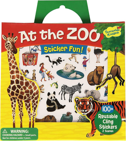 At The Zoo Sticker Tote