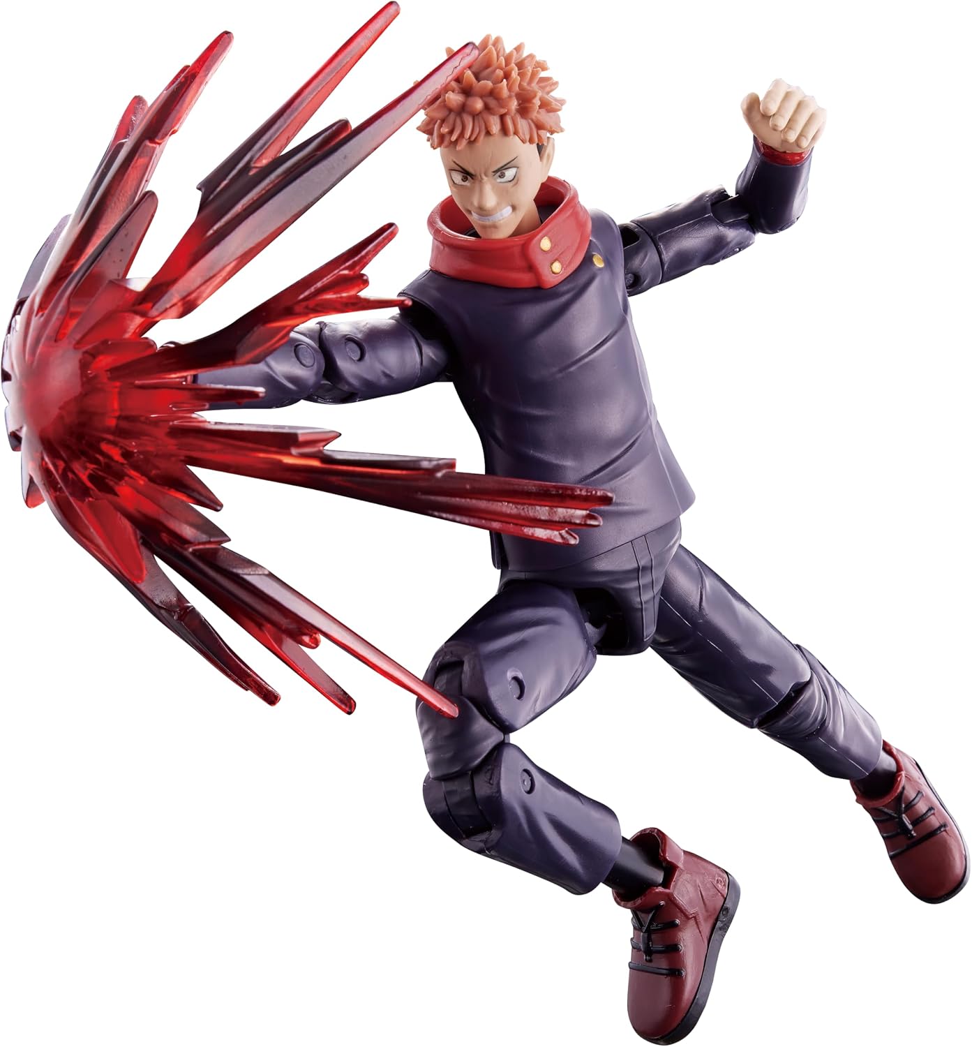 Anime Heroes Jujutsu Kaisen Yuji Itadori Black Flash Action Figure