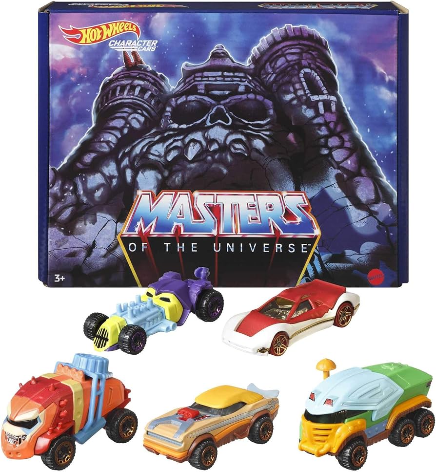 Masters of the Universe: Character 5pk Hot Wheels