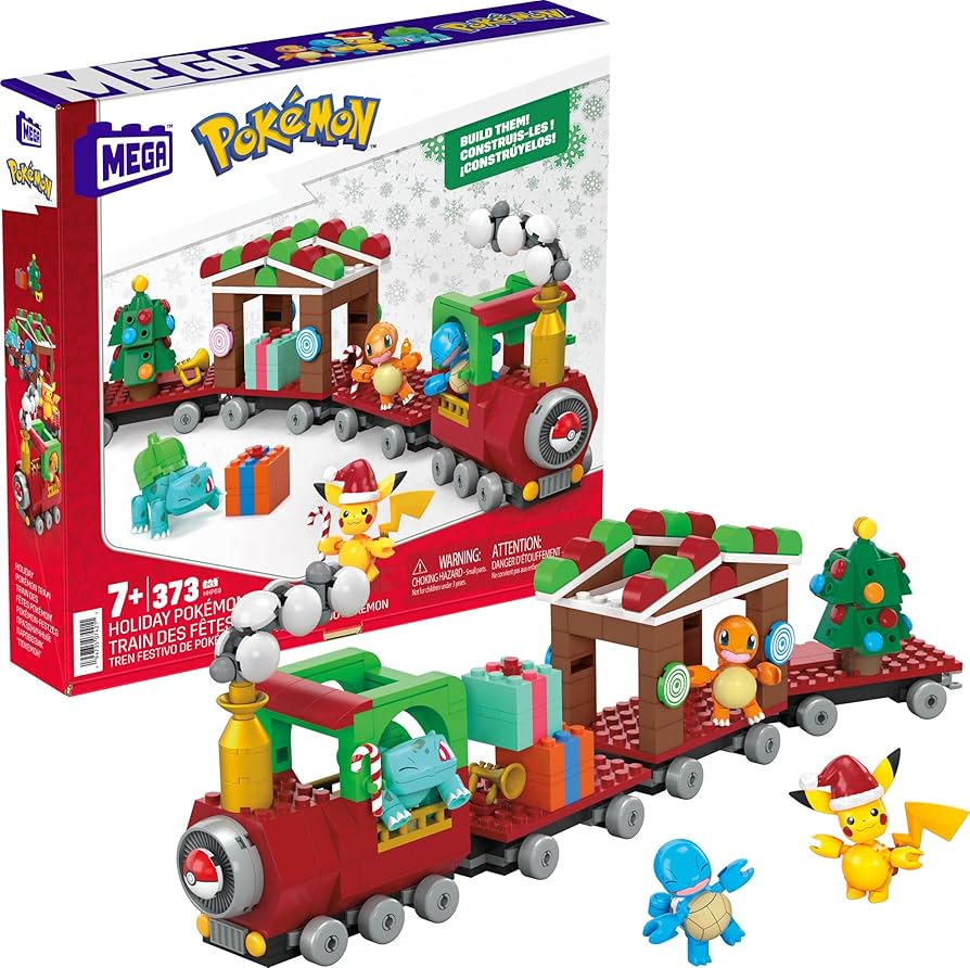 MEGA MCX Pokemon Holiday Train
