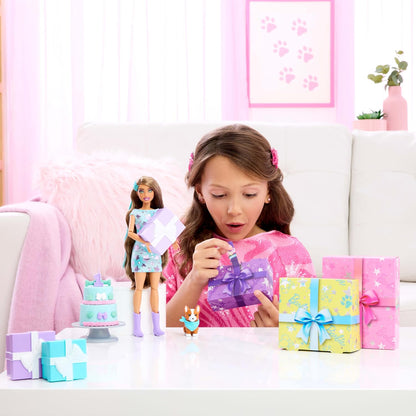 Barbie Party Unboxed Pet Birthday #3
