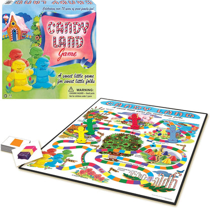 Candyland 65th Anniversary Game, Multicolor (1189) 2-4 players