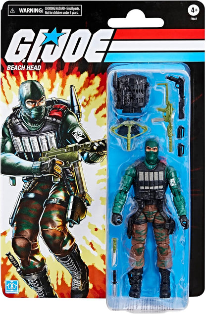 GI Joe Classified Retro Cardback Beach Head (F9869)