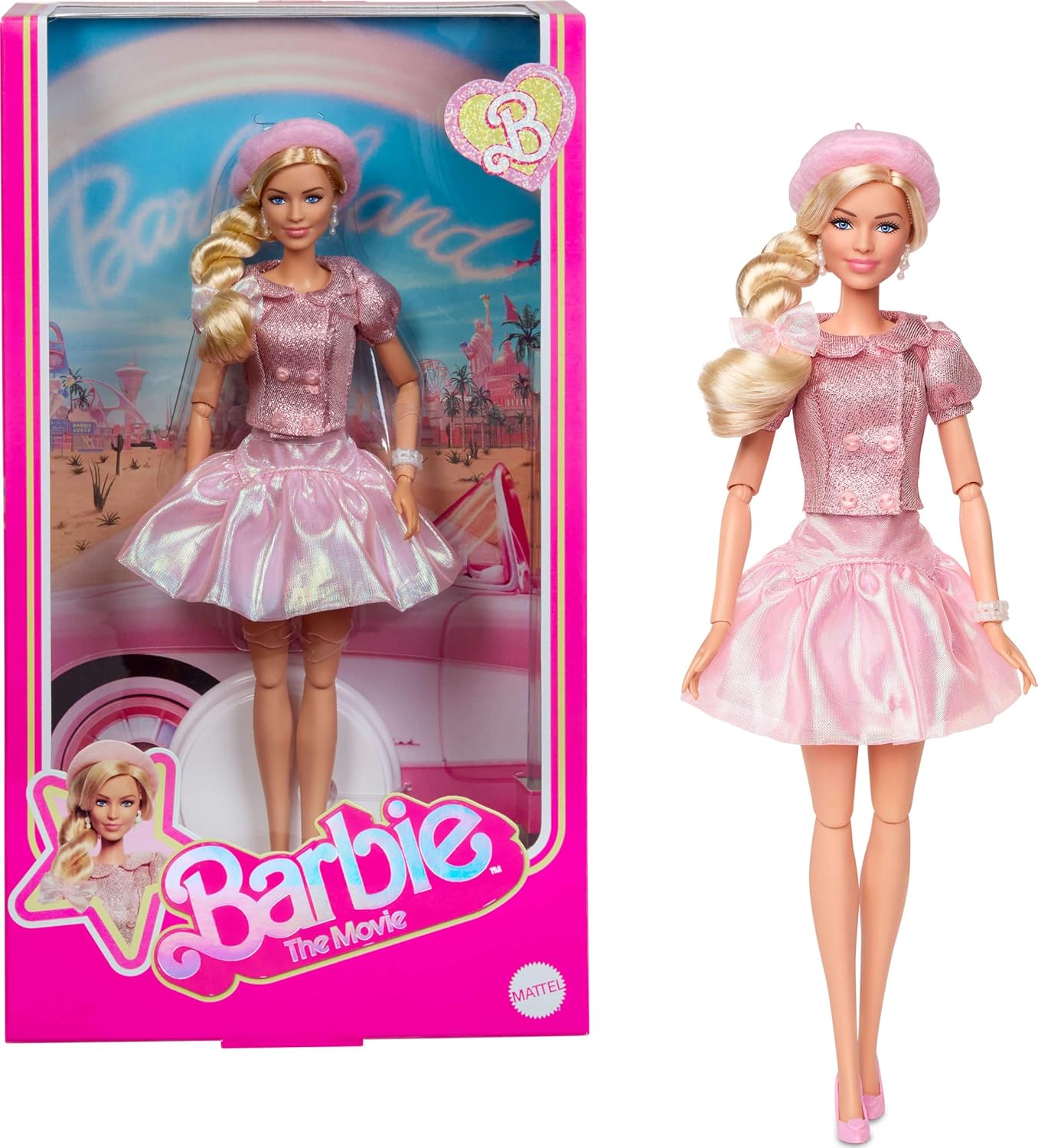 Barbie Move Pink Beret