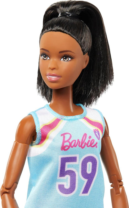 Barbie Made to Move Basketball Player Black