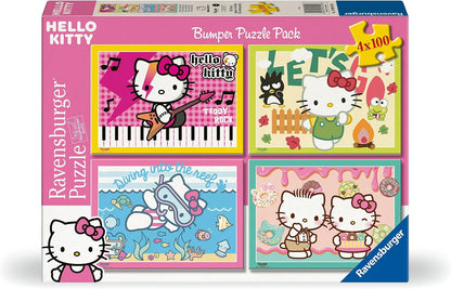 Hello Kitty Bumper Pack 4x100pc XXL Puzzles