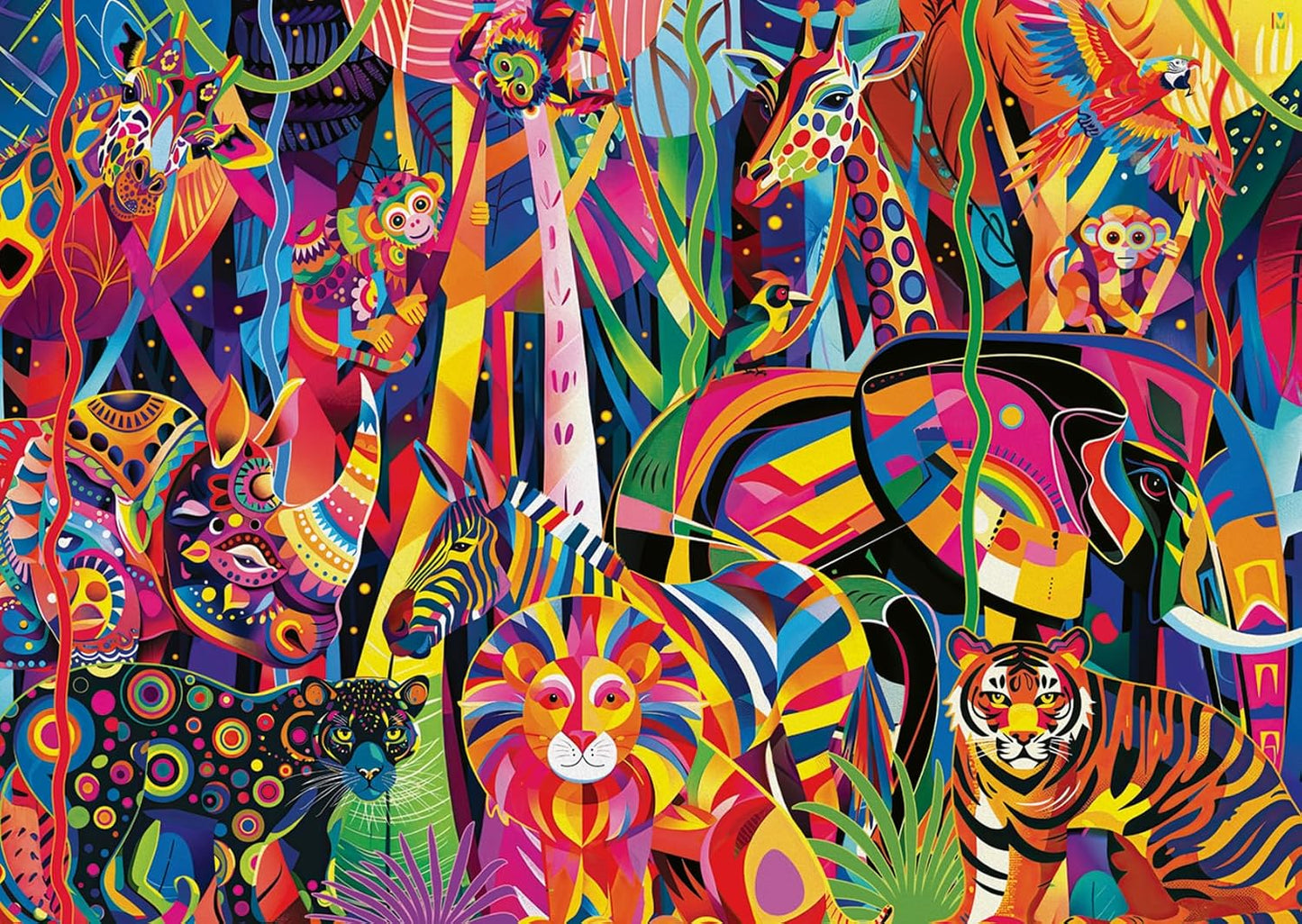 Jeweled Jungle 500pc Puzzle LF