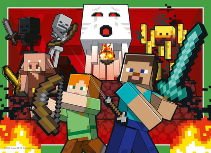 Minecraft 4x100pc XXL Puzzle