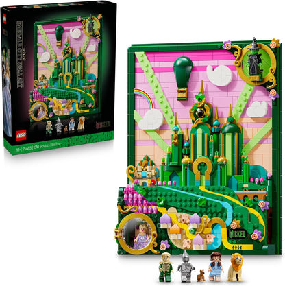 LEGO® Wicked Emerald City Wall Art (75685)