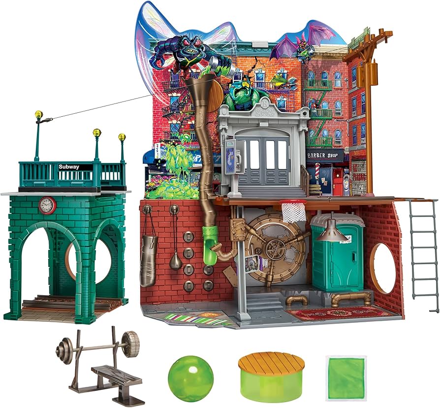 TMNT: Mutant Mayhem Movie Sewer Lair Playset