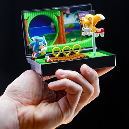 Console Heroes Sonic 2 Emerald Hill Zone Diorama
