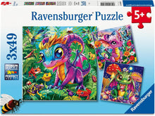 Baby Garden Dragons 3x49pc Puzzle