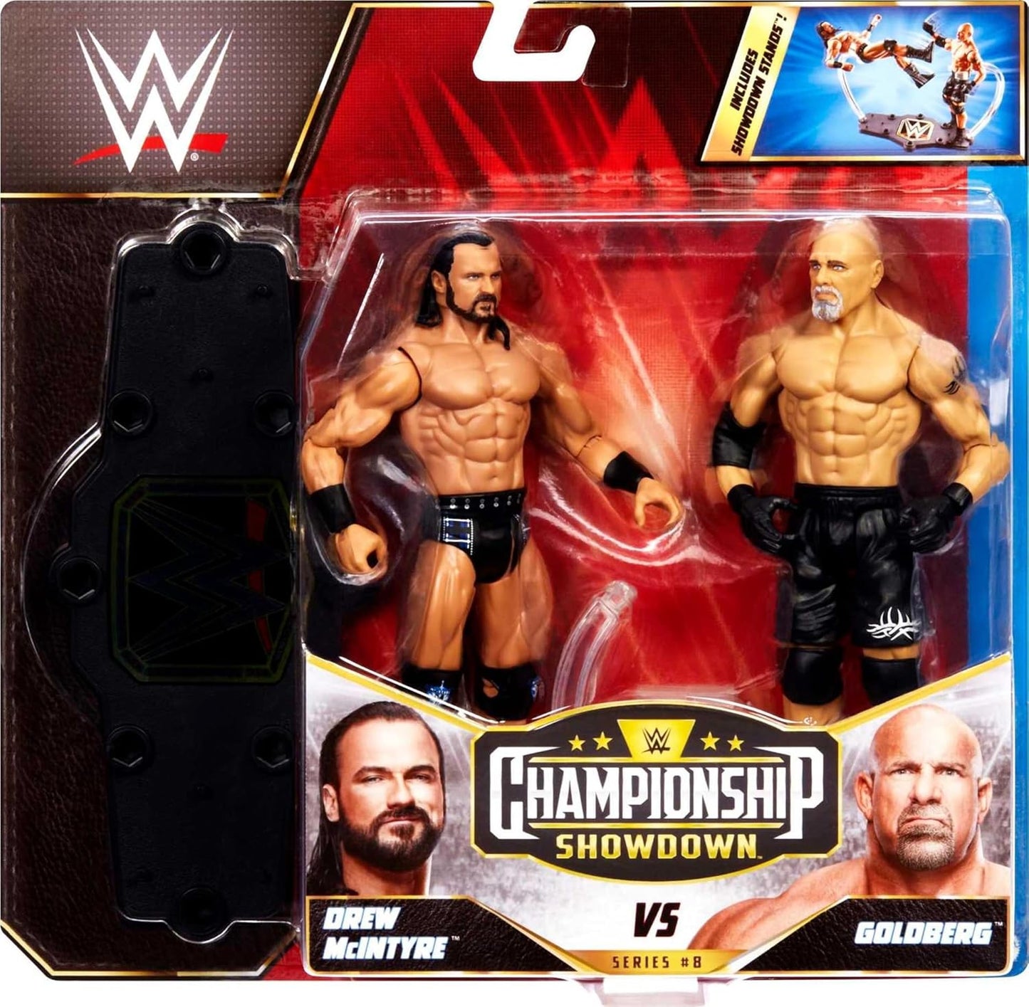 WWE Championship Showdown Drew McIntyre vs Goldberg Basic Action Figure 2-Pack